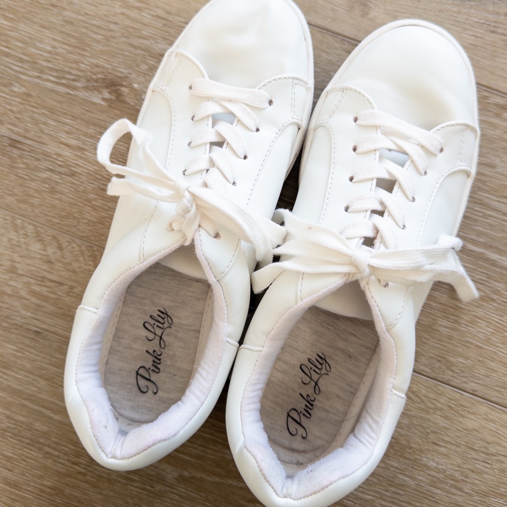 White Casual Sneakers